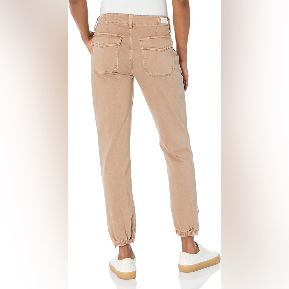 PAIGE | Cropped Jeans/Joggers | Tan | Size 28